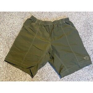 Pearl iZumi Technical Wear Men’s Padded Cycling Shorts Olive Green Sz Medium